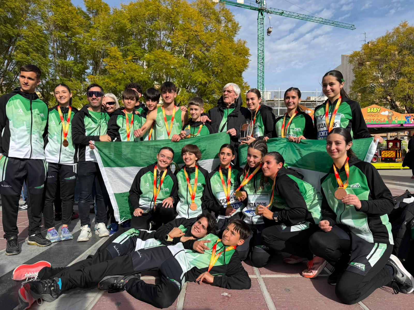 Marchadores del CEEDA.